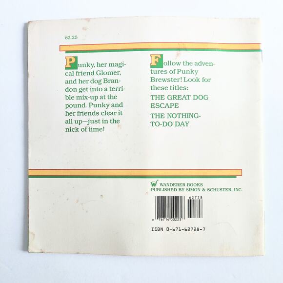 Punky Brewster and the Great Dog Escape – 1986 Vintage Children’s Paperback Book - Picture 3 of 7